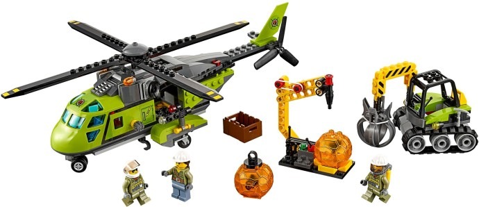 LEGO® Volcano Supply Helicopter