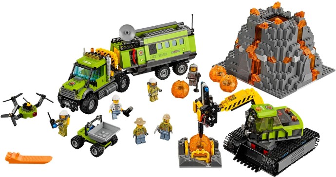 LEGO® Volcano Exploration Base