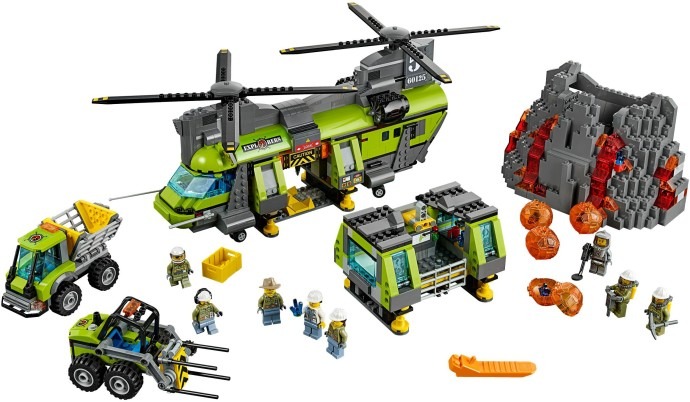 LEGO® Volcano Heavy-Lift Helicopter