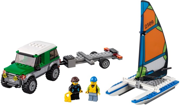 LEGO® 4x4 with Catamaran
