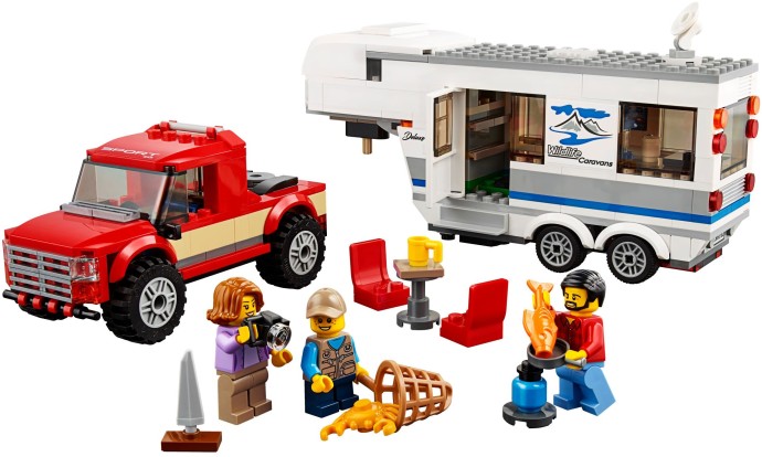 LEGO® Pickup & Caravan