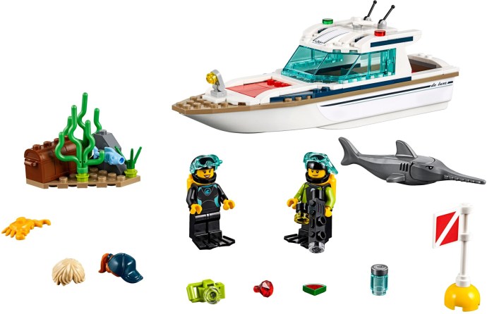 LEGO® Diving Yacht