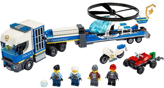 LEGO® Police Helicopter Transport