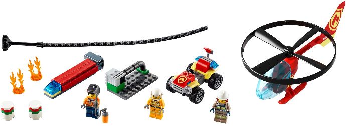 LEGO® Fire Helicopter Response