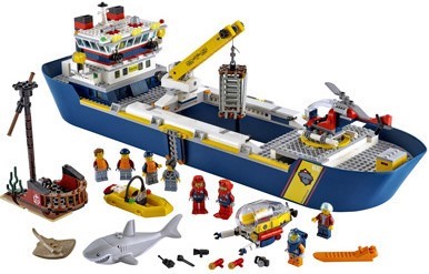 LEGO® Marine Research Vessel