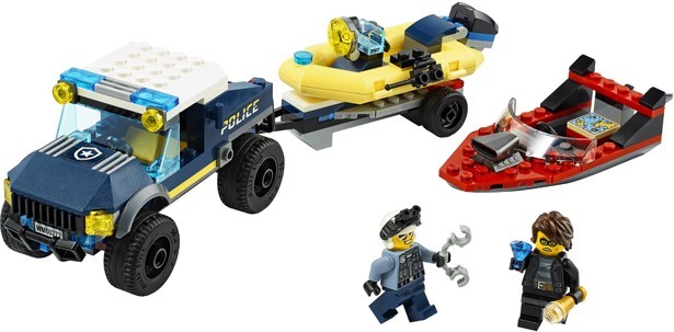 LEGO® Elite Police Boat Transport