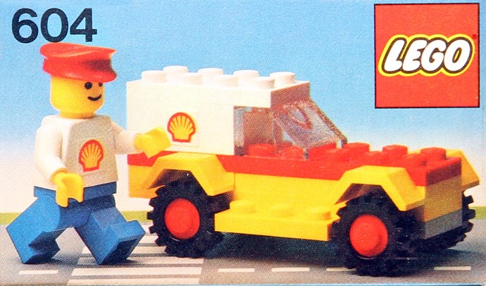 LEGO® Shell Service Car