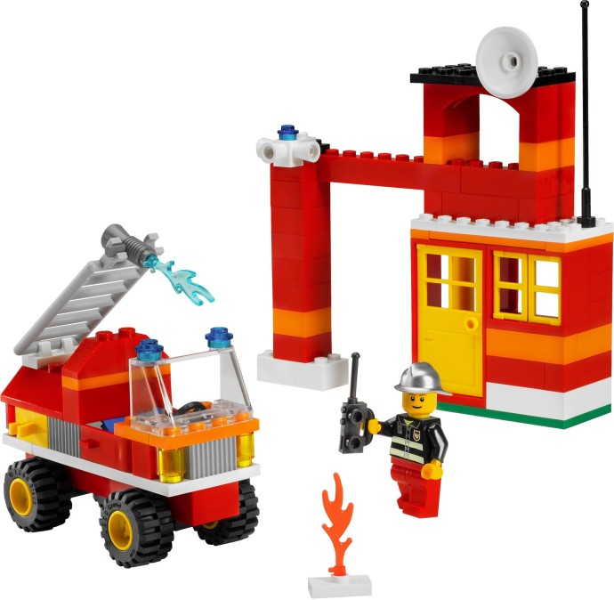 LEGO® Fire Fighter Building Set