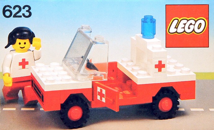 LEGO® Red Cross Car