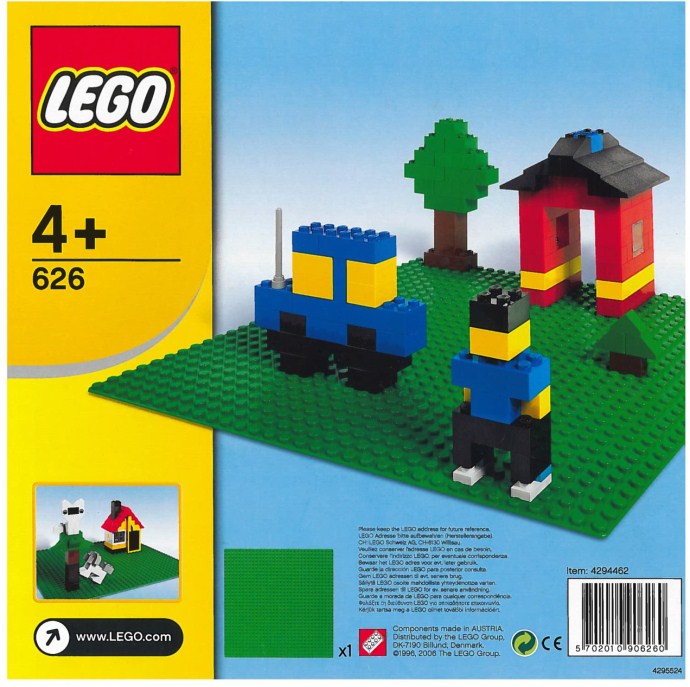 LEGO® Building Plate, Green