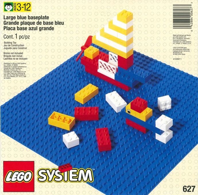 LEGO® Building Plate, Blue