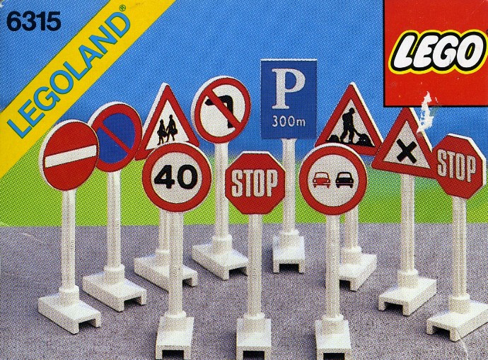 LEGO® Road Signs