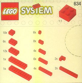 LEGO® Extra Bricks in Red