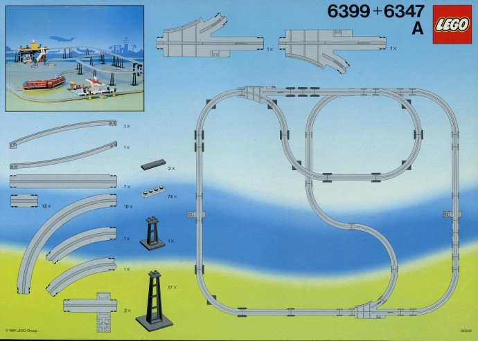 LEGO® Monorail Accessory Track