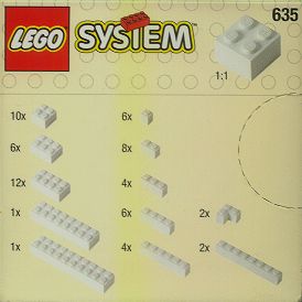 LEGO® Extra Bricks in White