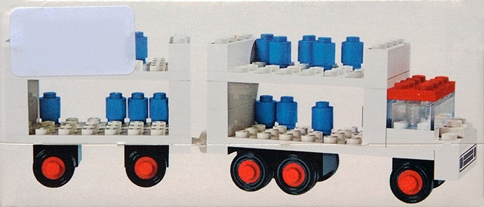 LEGO® Milk Truck with Trailer