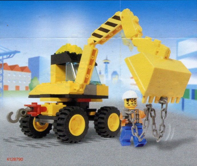 LEGO® 4-Wheeled Front Shovel
