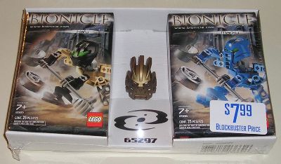 LEGO® Bionicle twin-pack with gold mask