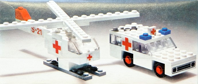LEGO® Ambulance and Helicopter