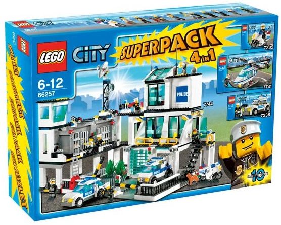 LEGO® City Police Super Pack 4-in-1