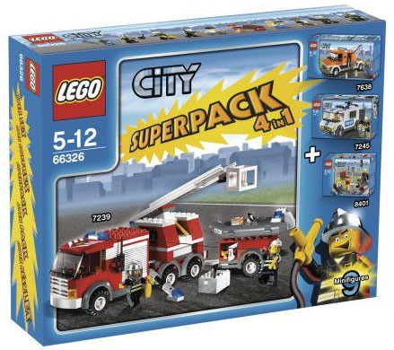 LEGO® City Super Pack 4 in 1