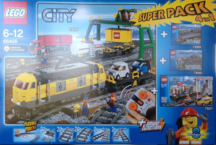 LEGO® City Trains Super Pack 4-in-1