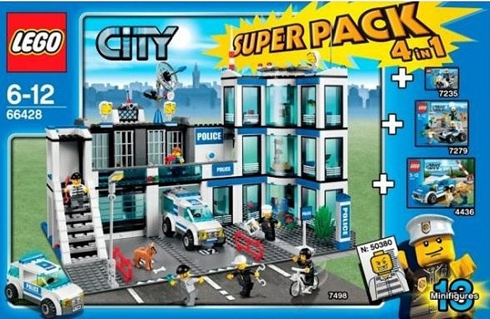 LEGO® City Police Super Pack 4-in-1