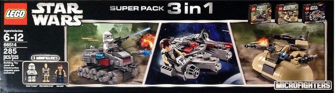 LEGO® Microfighter Super Pack 3 in 1