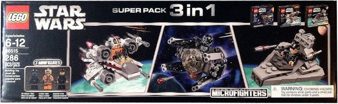 LEGO® Microfighter Super Pack 3 in 1