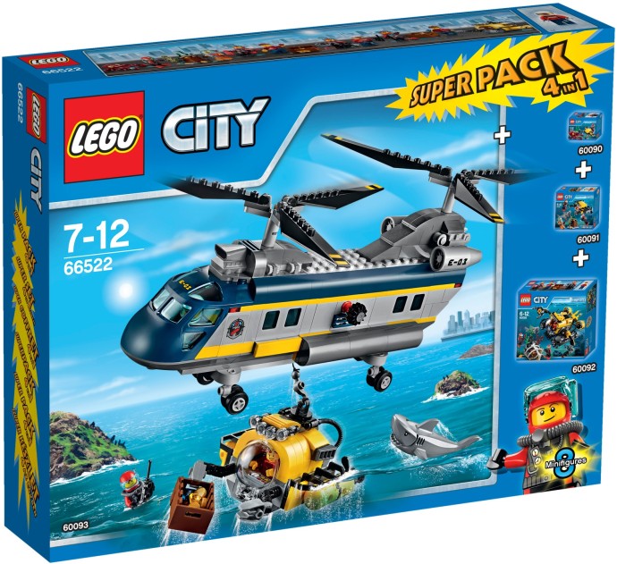 LEGO® Deep Sea Explorers Super Pack 4-in-1