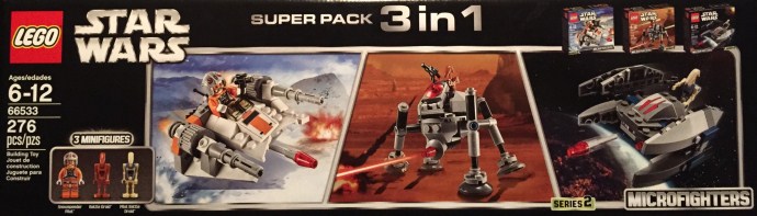 LEGO® Microfighter 3 in 1 Super Pack