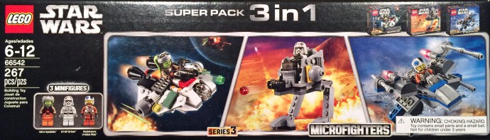 LEGO® Microfighters Super Pack 3 in 1