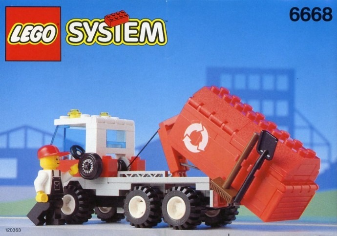 LEGO® Recycle Truck