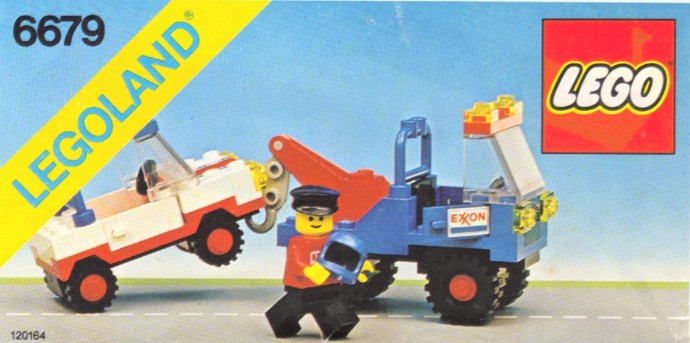 LEGO® Exxon Tow Truck
