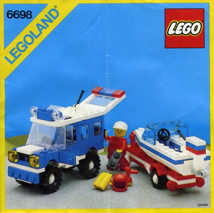 LEGO® RV with Speedboat