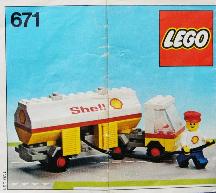 LEGO® Shell Petrol Tanker