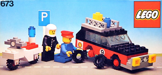 LEGO® Rally Car and Motorbike