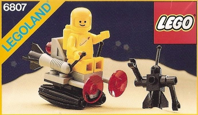 LEGO® Space Sledge with Astronaut and Robot