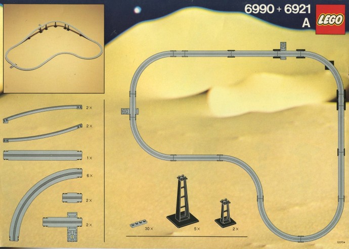 LEGO® Monorail Accessory Track