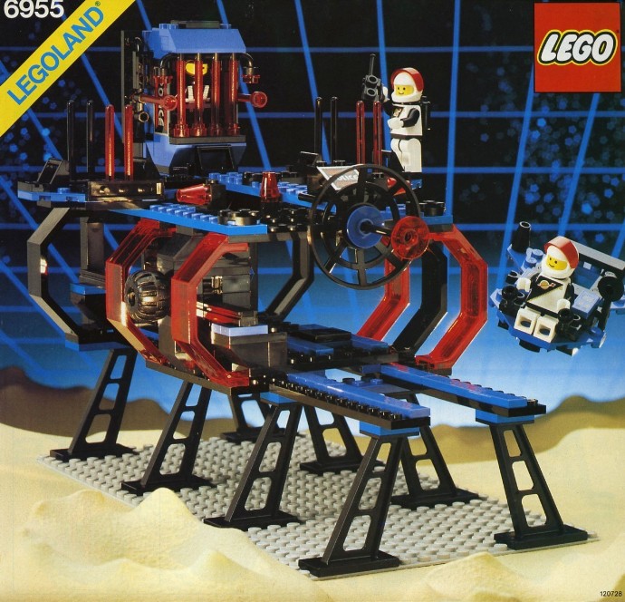 LEGO® Space Lock-Up Isolation Base