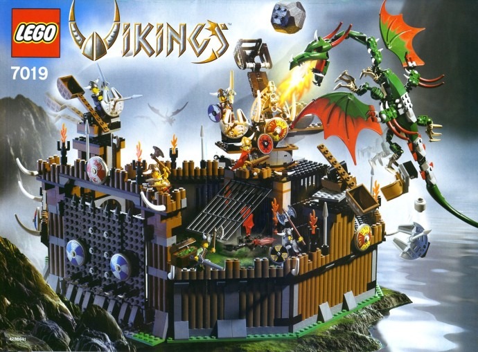 LEGO® Viking Fortress against the Fafnir Dragon