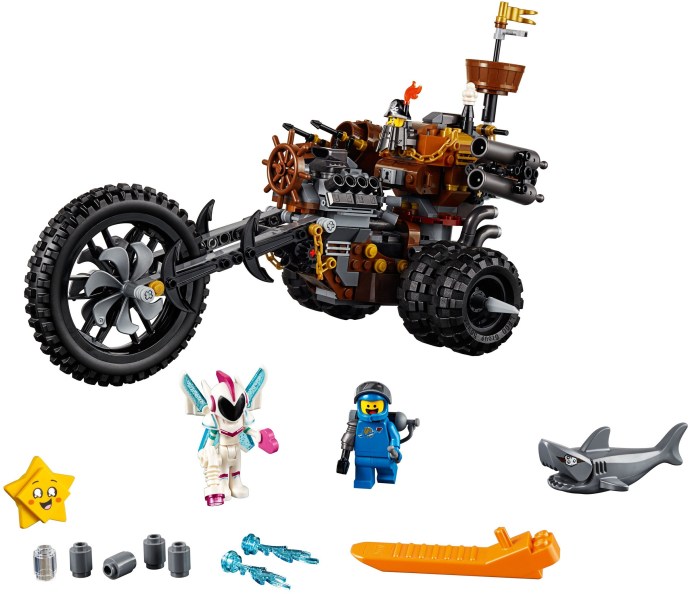 LEGO® MetalBeard's Heavy Metal Motor Trike!
