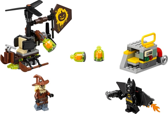 LEGO® Scarecrow Fearful Face-off