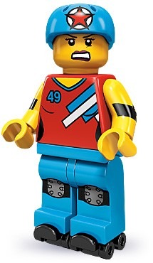 LEGO® Roller Derby Girl