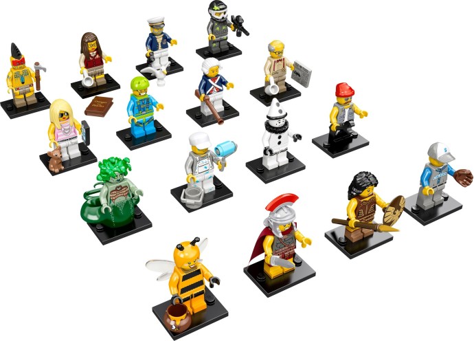 LEGO® LEGO Collectable Minifigures Series 10 - Complete (except Mr. Gold)