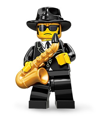 LEGO® Saxophone Player