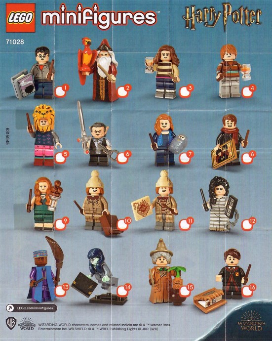 LEGO® LEGO Minifigures - Harry Potter Series 2 - Complete