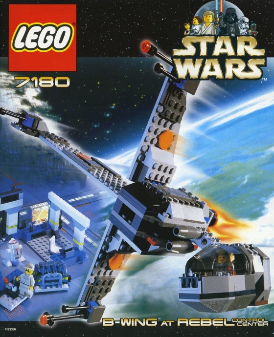 LEGO® B-wing at Rebel Control Center