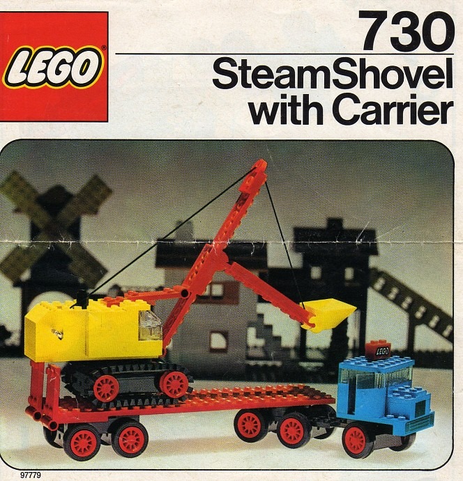 LEGO® Steam Shovel with Carrier