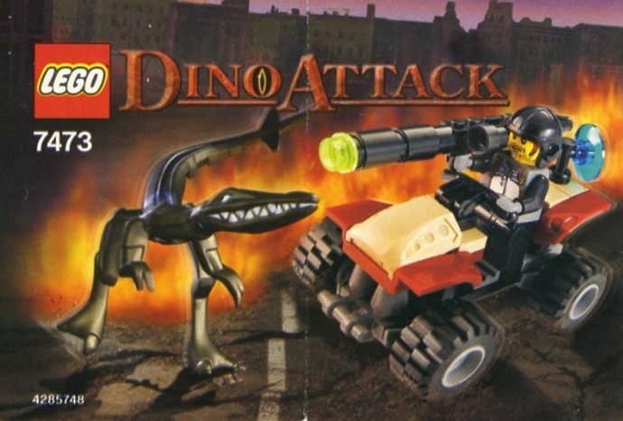 LEGO® Steel Sprinter vs. Mutant Lizard